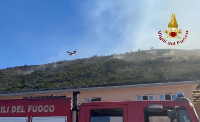Incendio Costiera Amalfitana