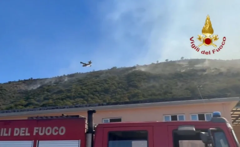 Incendio Costiera Amalfitana