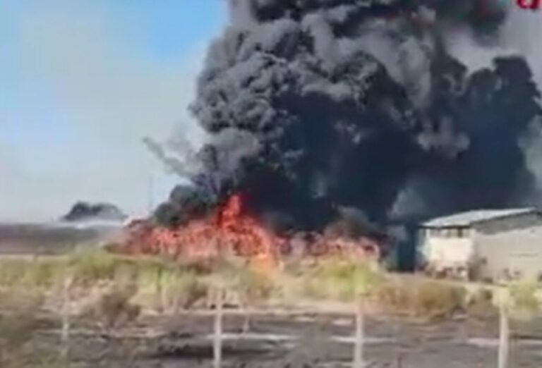 Incendio Latina