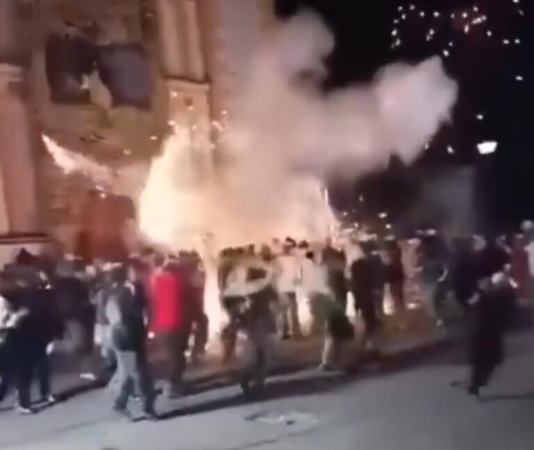 Incendio Messico