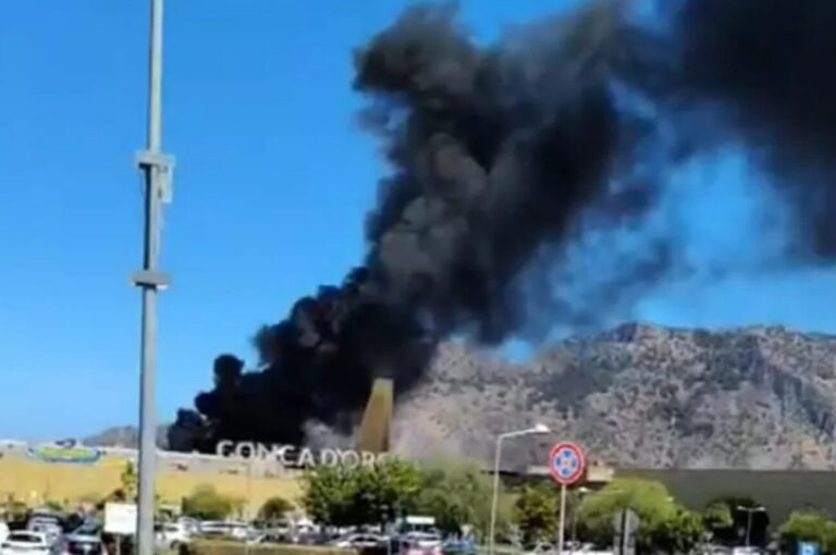 Incendio Palermo