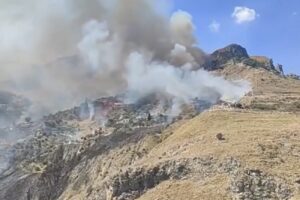 Incendio Taormina