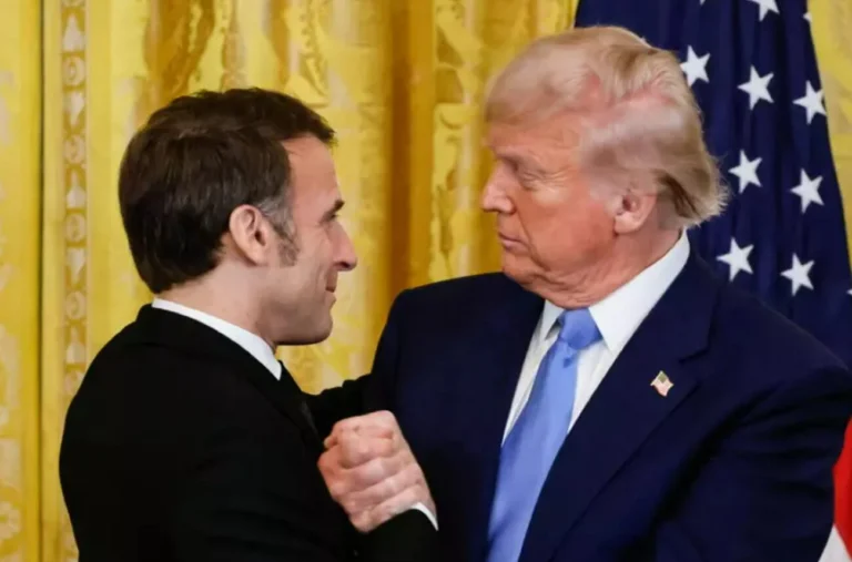 Macron Trump