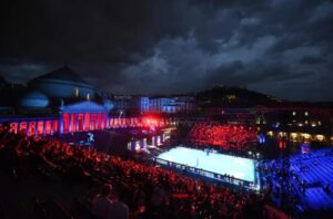 Maltempo Napoli Italia Svezia volley