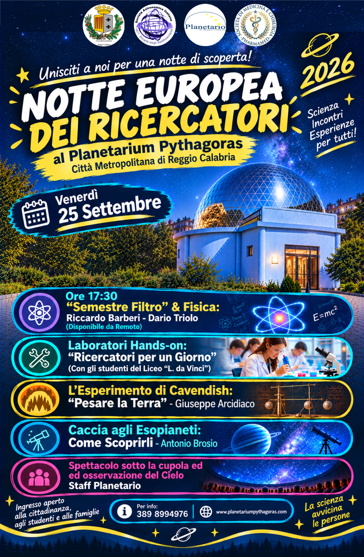 Notte ricercatori