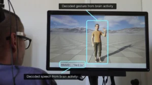 Nuovo impianto cerebrale permette a pazienti paralizzati di parlare e gesticolare tramite un avatar virtuale
