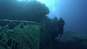 Rete fantasma al largo di Villasimius