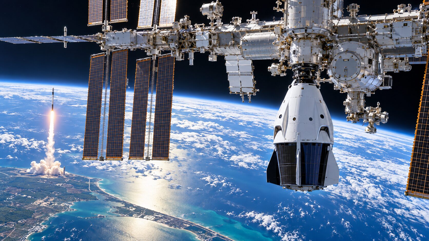 SpaceX e NASA siglano storico accordo da 5,92 miliardi per la Stazione Spaziale Internazionale