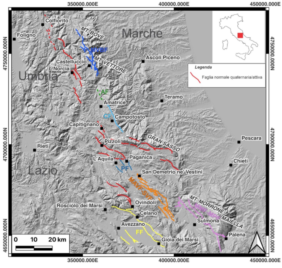 Terremoto Appennino