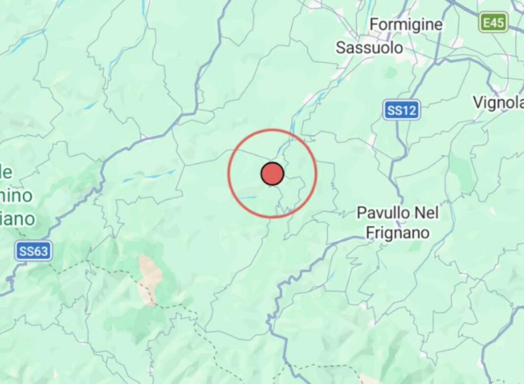 Terremoto Modena