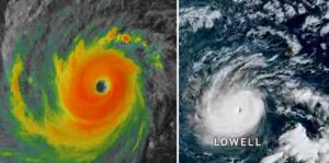 Uragano Lowell Hawaii