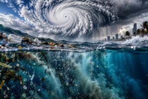 Uragano e inquinamento