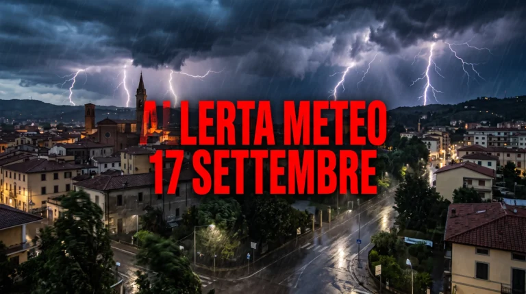 allerta meteo 17 settembre aeronautica militare