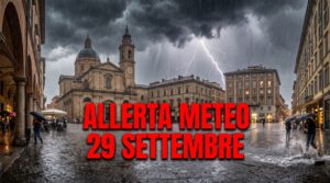 allerta meteo 29 settembre