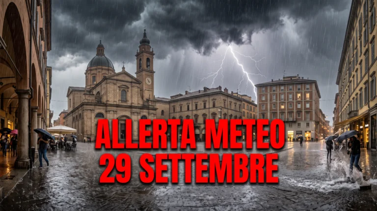 allerta meteo 29 settembre