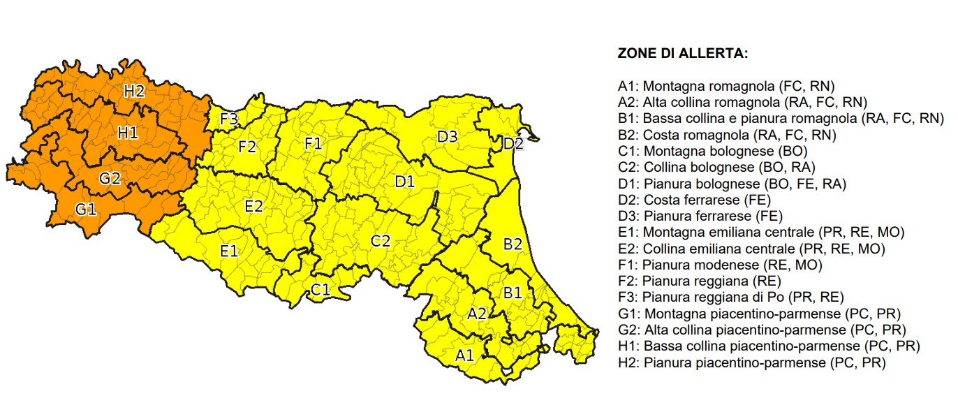 allerta meteo emilia romagna 9 settembre