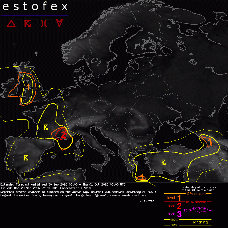 allerta meteo estofex