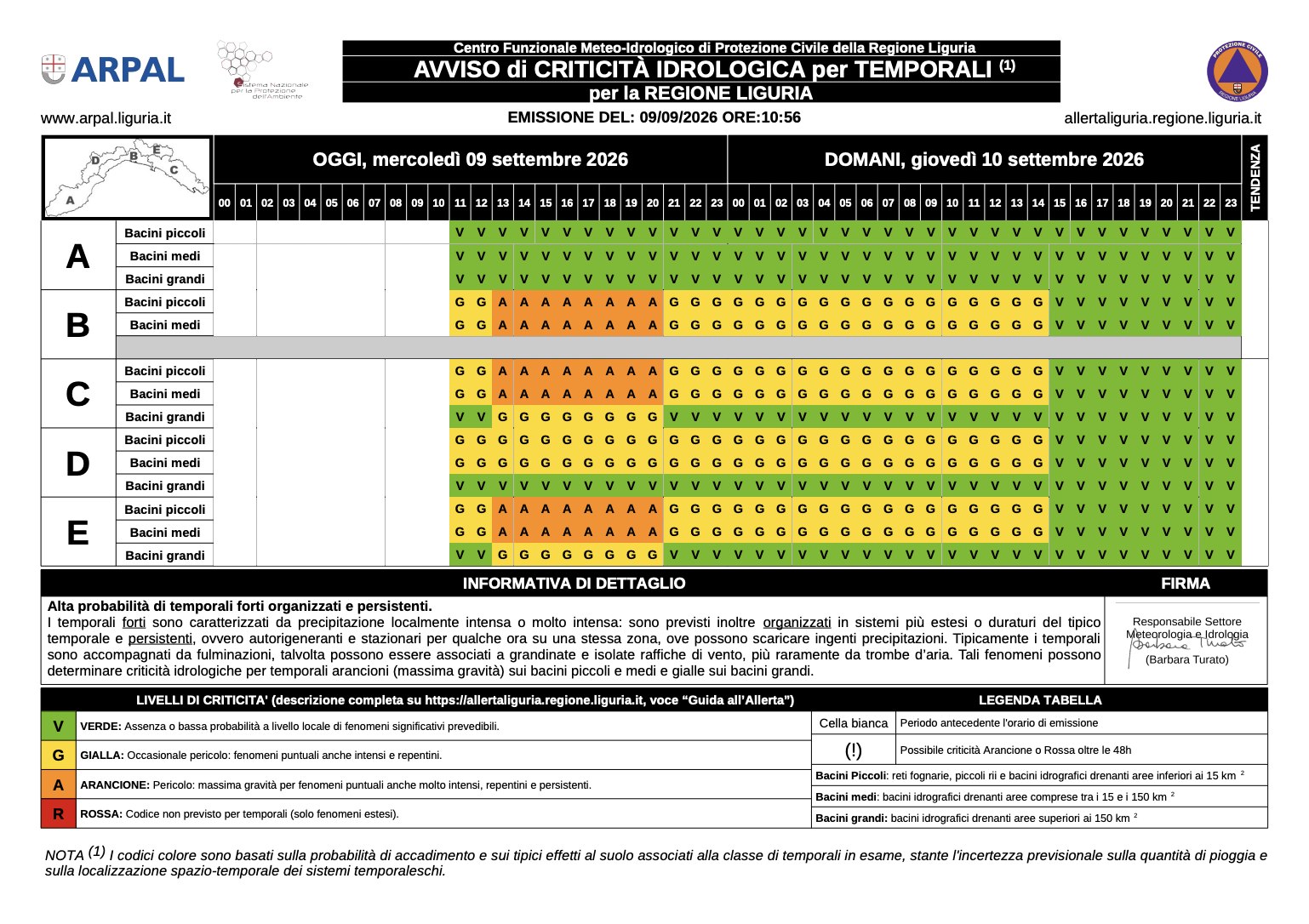 allerta meteo liguria