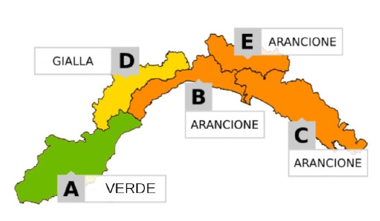 allerta meteo liguria