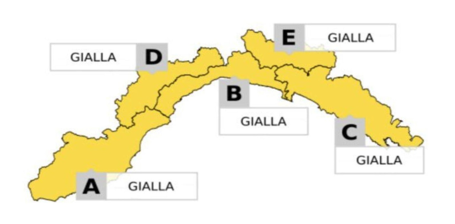 allerta meteo liguria