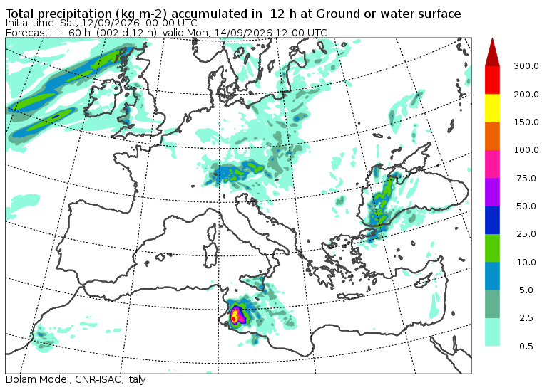 allerta meteo lunedì 14 settembre mattina