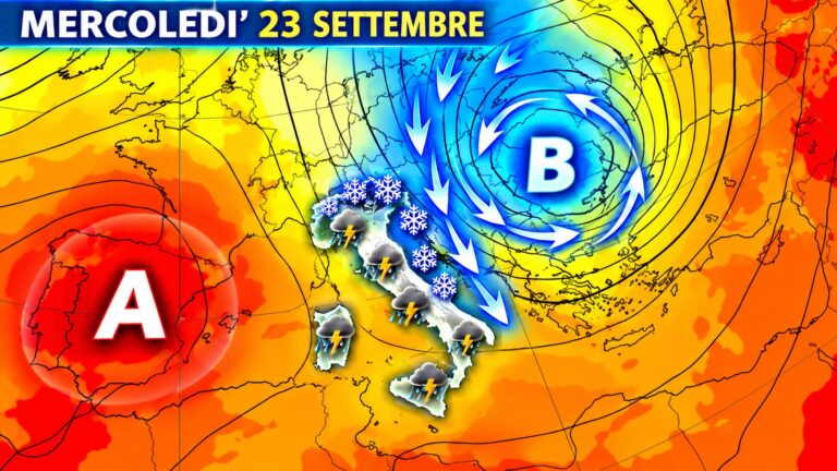 allerta meteo mercoledì 23 settembre