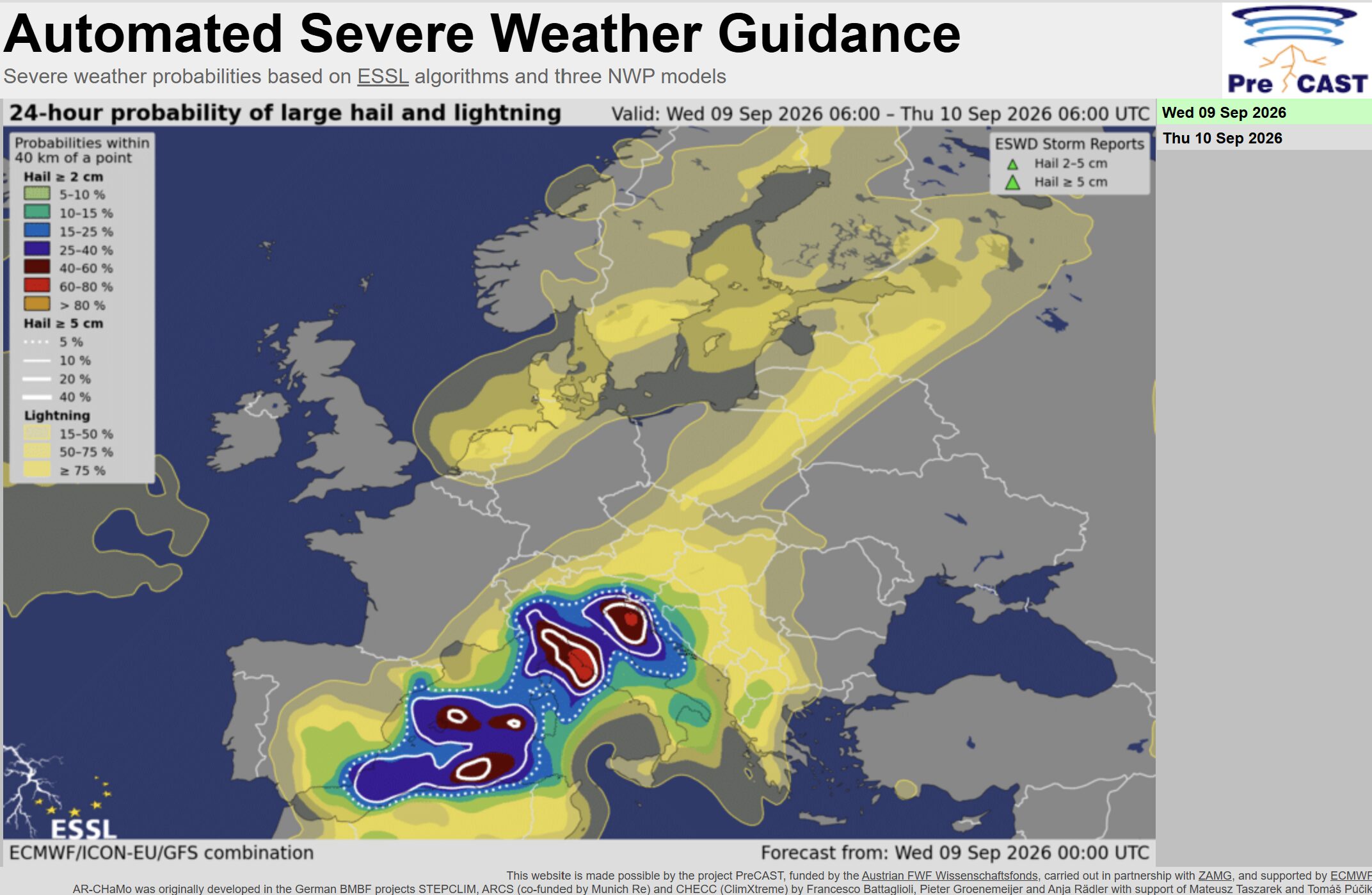 allerta meteo mercoledì 9 settembre