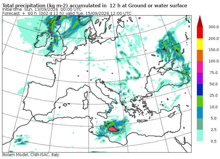 allerta meteo piogge martedì 15 settembre