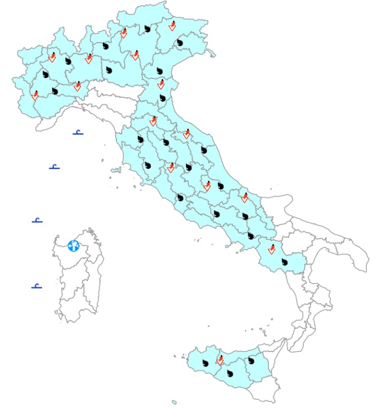 allerta meteo protezione civile 18 settembre bollettino vigilanza