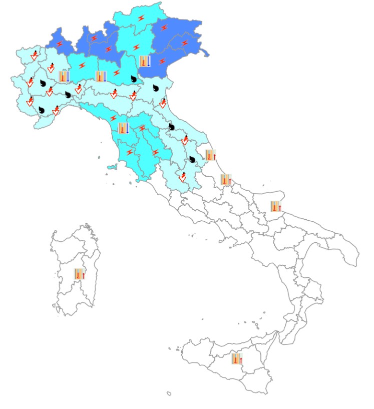 allerta meteo protezione civile 9 settembre bollettino vigilanza