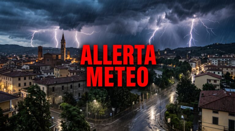 allerta meteo regionale maltempo temporali fulmini vento forte