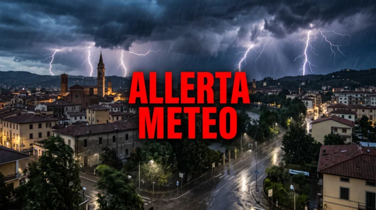 allerta meteo regionale maltempo temporali fulmini vento forte