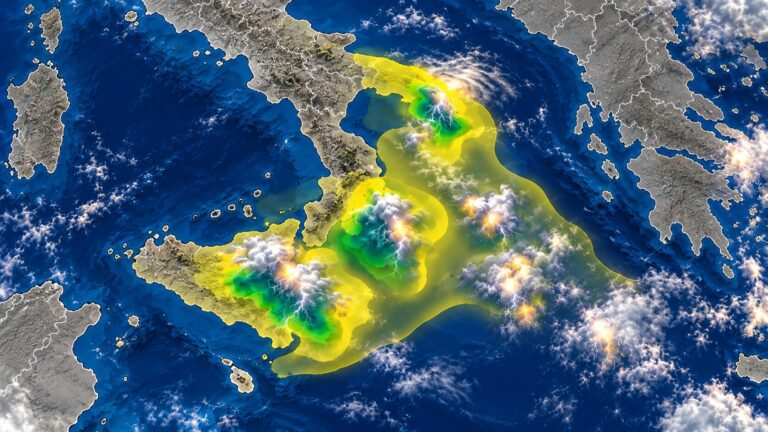 allerta meteo sud italia venerdì 25 settembre