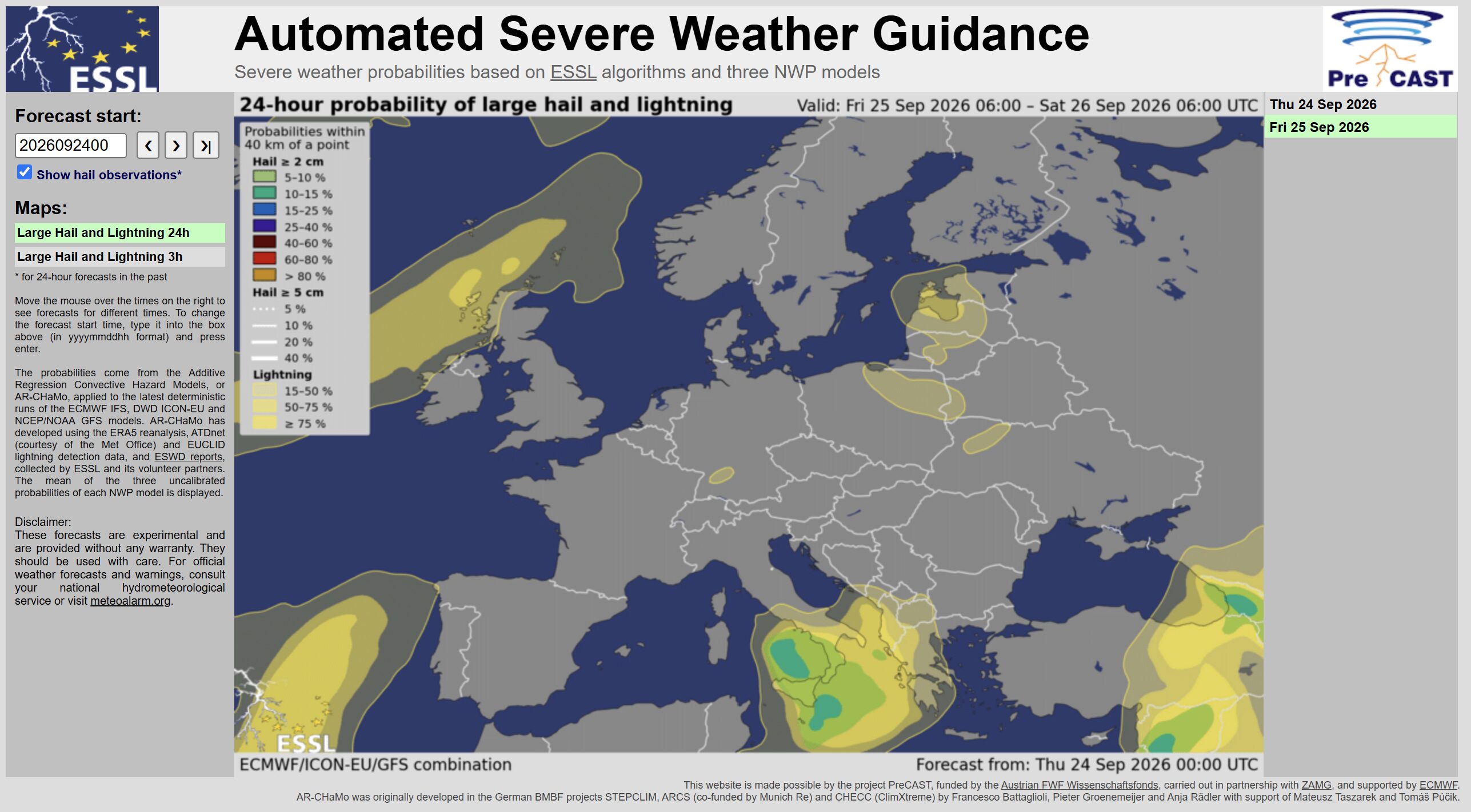 allerta meteo sud italia venerdì 25 settembre