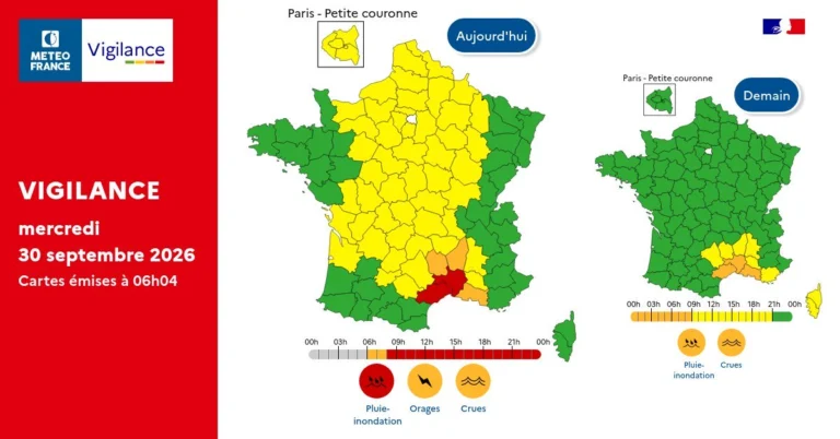 allerta meteo francia oggi