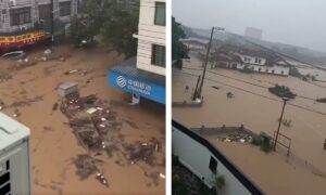alluvione cina