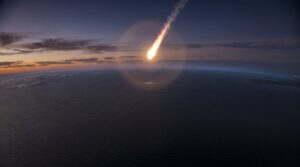asteroide colpito terra