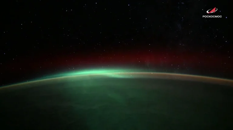 aurora polare spazio