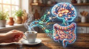 caffè intestino cervello