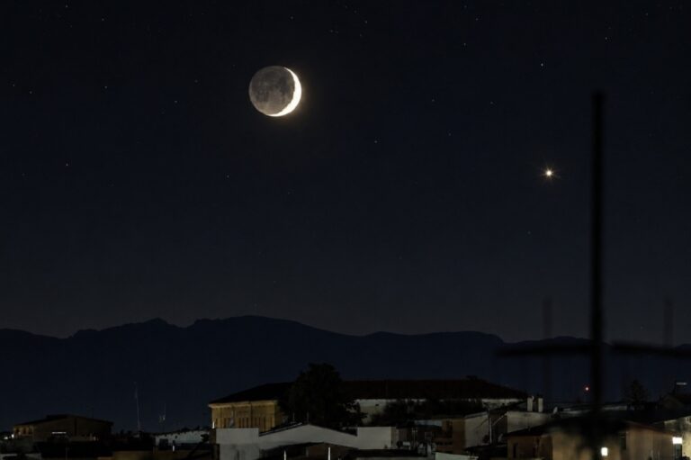 congiunzione luna venere casula