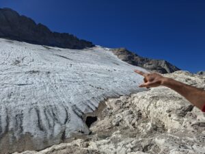 ghiacciaio marmolada