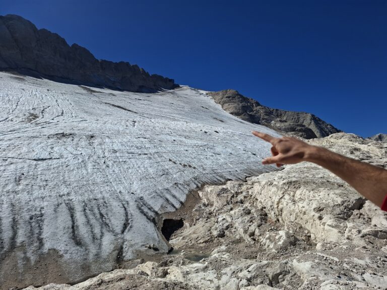 ghiacciaio marmolada