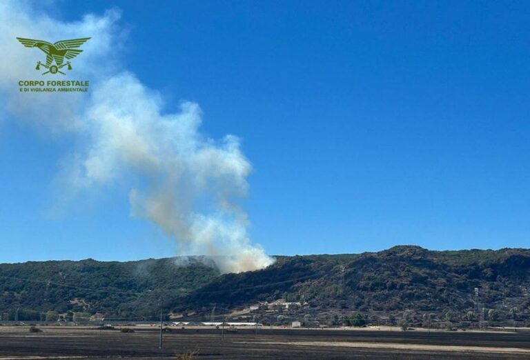 incendio giave sardegna