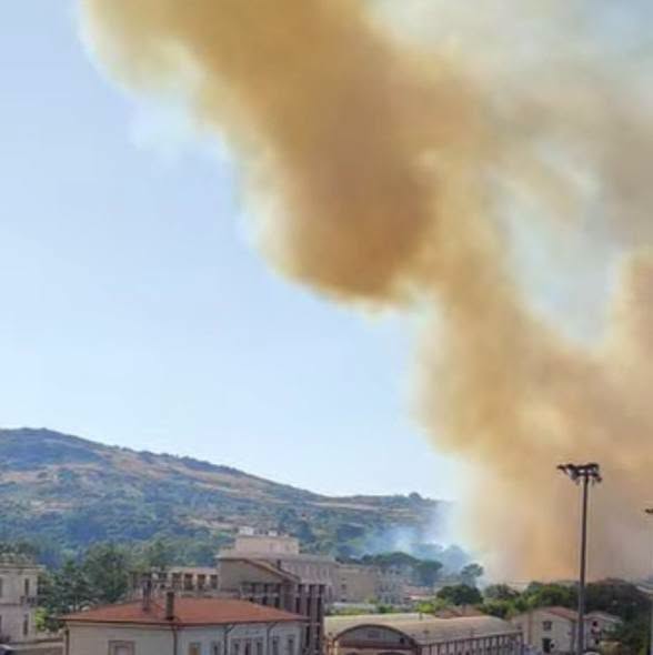 incendio macomer sardegna