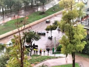 maltempo barcellona spagna