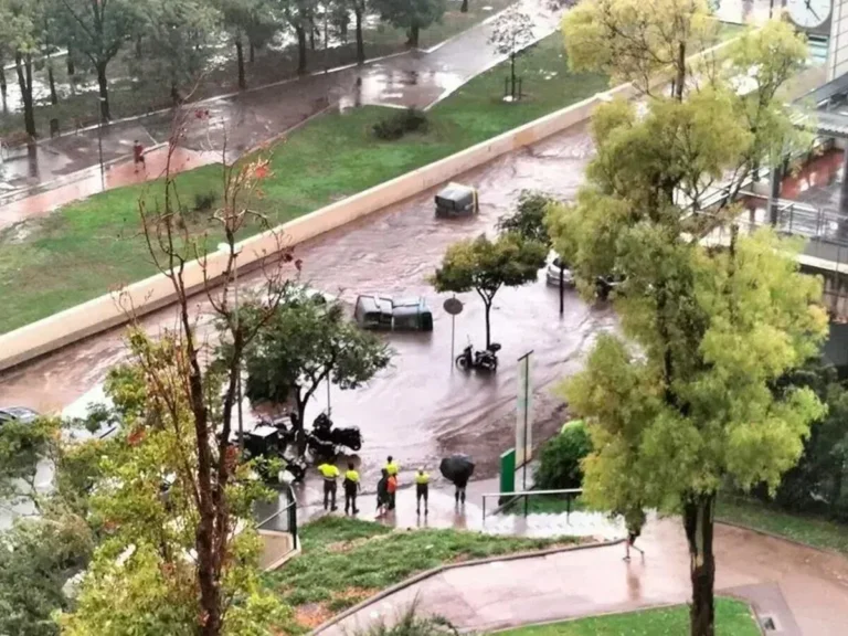 maltempo barcellona spagna