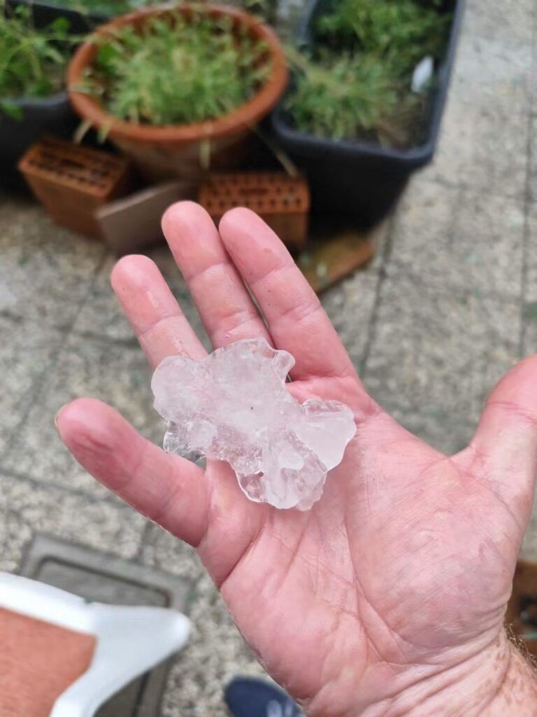 maltempo grandine Fontanelice emilia romagna 2