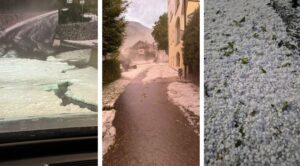 maltempo grandine alto adige
