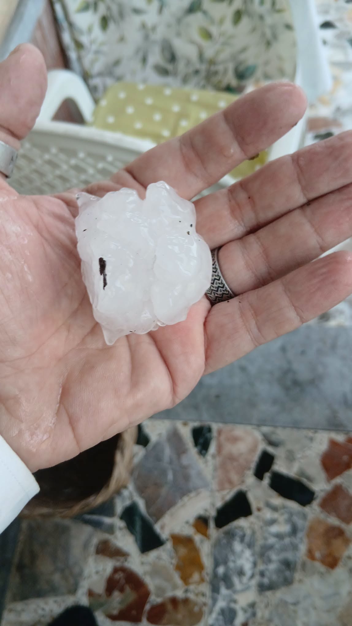 maltempo grandine ostia parmense emilia romagna