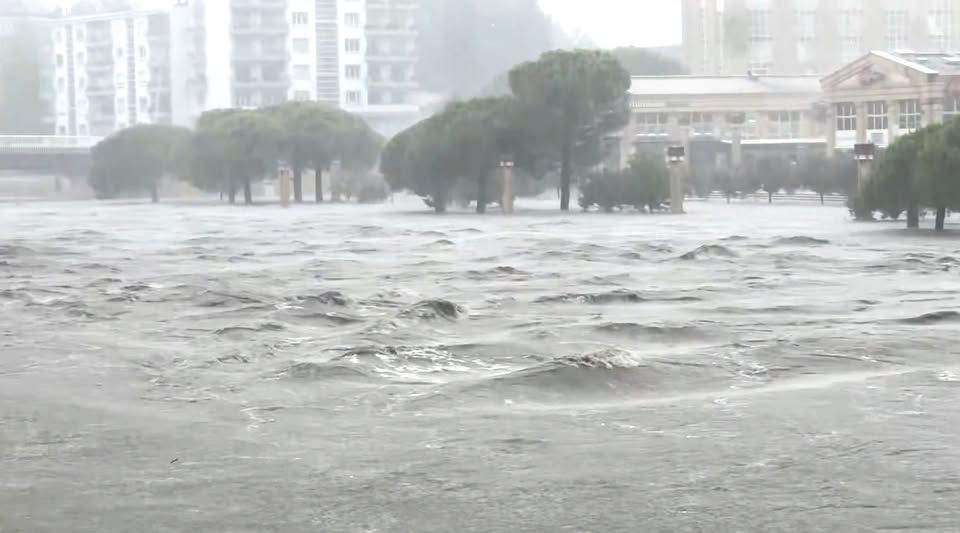 maltempo montpellier francia